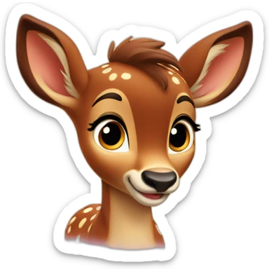 Bambi from disney sticker
