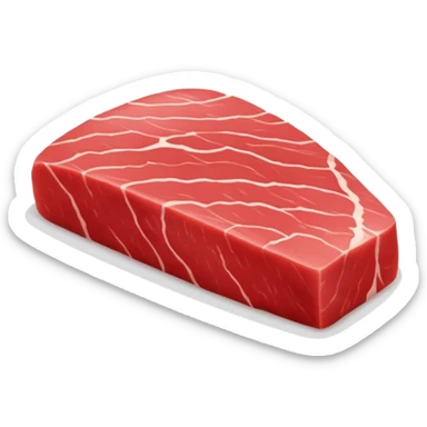 Tuna steak sticker