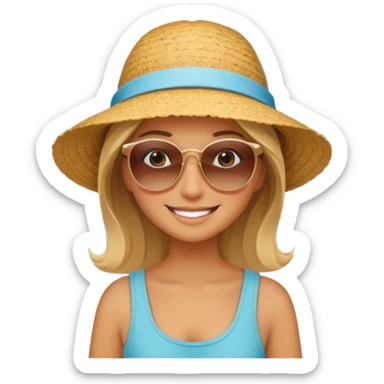 girly travel sticker