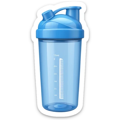 protein shaker bottle sticker