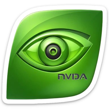nvidia logo sticker