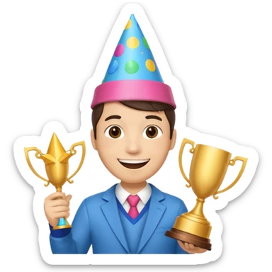 puedes hacer un emoji de la celebracion de poniendose la corona de lamine yamal sticker