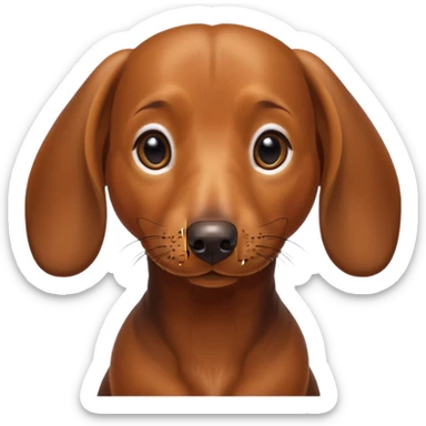 Perro salchicha sticker