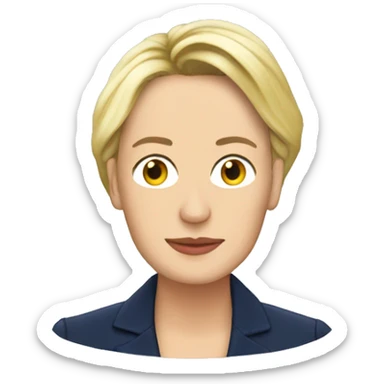 marine lepen sticker