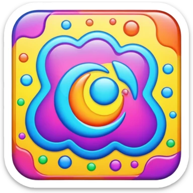 lsd acid square tab sticker