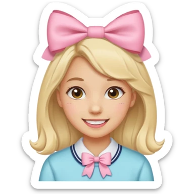 Girls preppy Stickers sticker