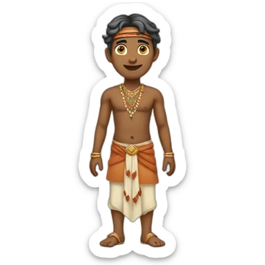 indian pariah full body sticker