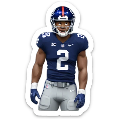 Saquon Barkley sticker