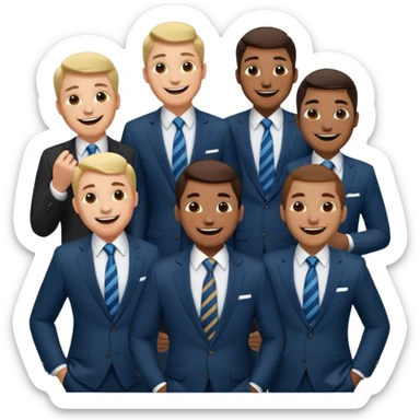 BBC Billion Dollar Boys club sticker