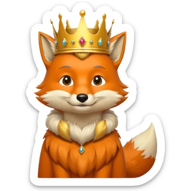 king fox sticker