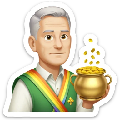 Rainbow Road sticker