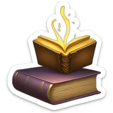 Spellbook sticker