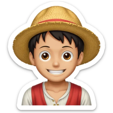 Luffy sticker