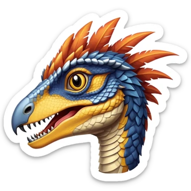 Velociraptor sticker