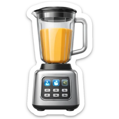 phone in a blender sticker