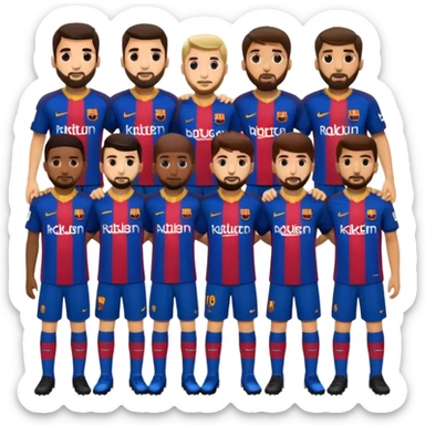 Fc Barcelona real  sticker