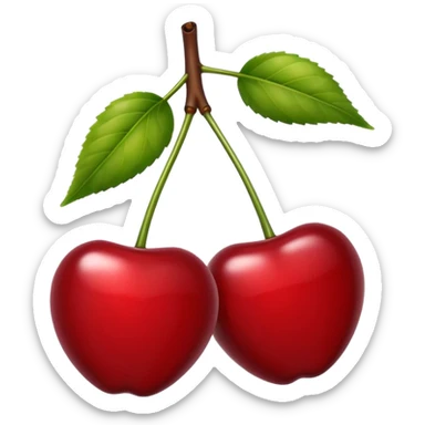 Berlin cherries ￼￼ sticker