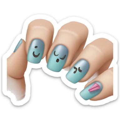 nails sticker