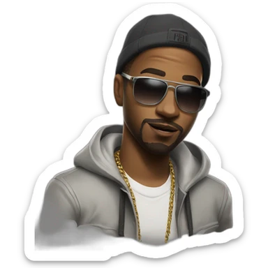 Hip Hop free fire sticker