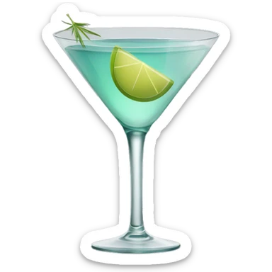 Martini sticker