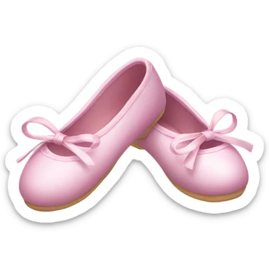 Ballerina shoes sticker
