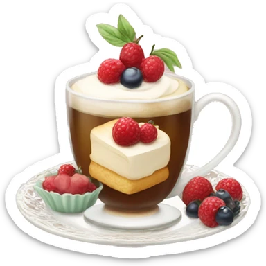 High tea  sticker