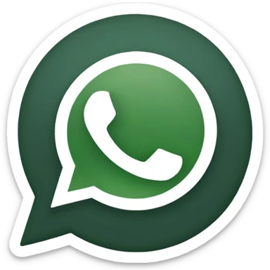 whatsapp logo  sticker
