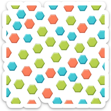 Clean, crisp, 4k hd, 8000x8000  playful seamless pattern print design in Cerulean, Lime, Coral, with a dark navy blue background sticker