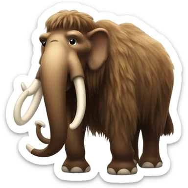 Woolly Mammoth sticker