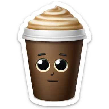 Coffee sticker