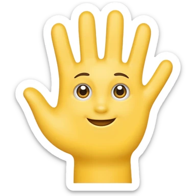 i need an emoji about greating sticker