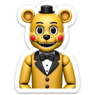 The puppet fnaf sticker