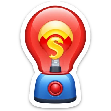 Siren Light sticker