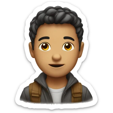 niño pequeño  sticker