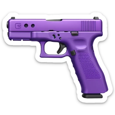 glock 19 purple sticker
