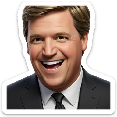 smiling boy in formal suit sticker