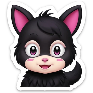Kuromi animado  sticker