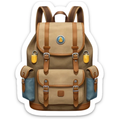 Traveller Backpack sticker