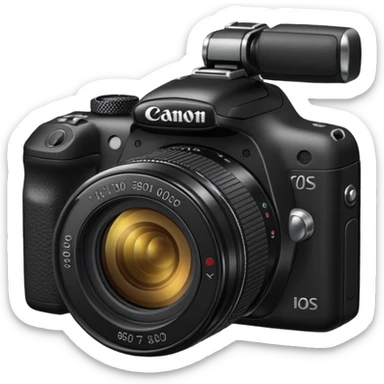 Cámara canon sticker