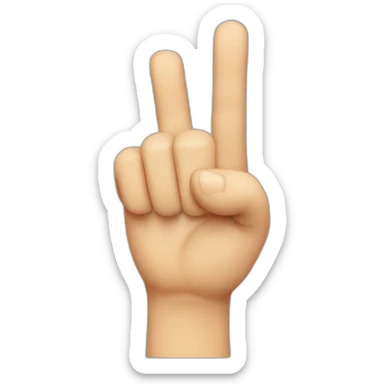 Index finger Pointing at the Viewer sticker