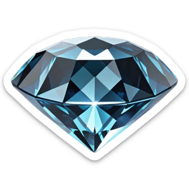 Black diamond sticker