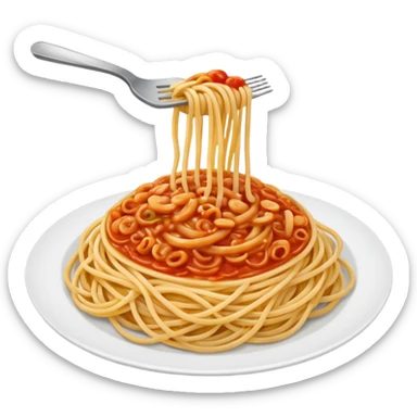 Spaghetti sticker