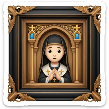 catholic confessional sticker