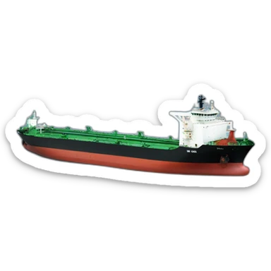Vessel crude oil tanker  sticker