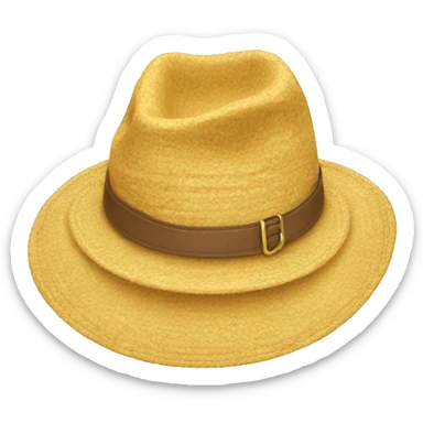 Sun hat sticker