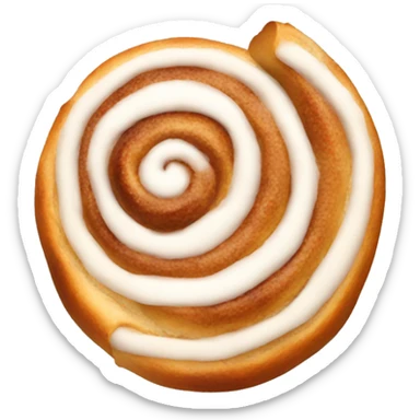 Cinnamon roll sticker