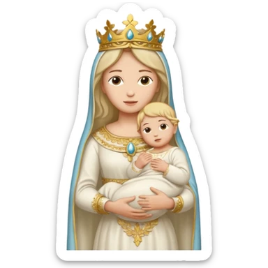 VIRGEN DEL PILAR SIN FONDO sticker