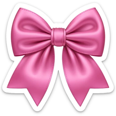 Bows pink  sticker