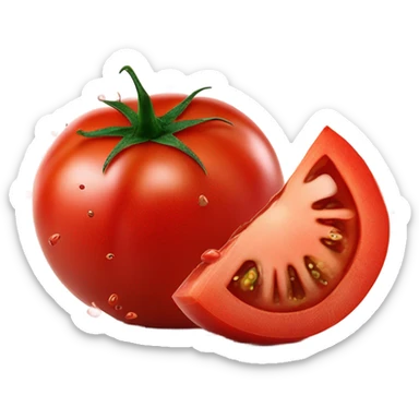 tomato splatter sticker