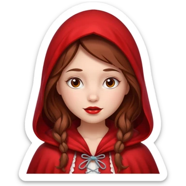 Little red riding hood sticker